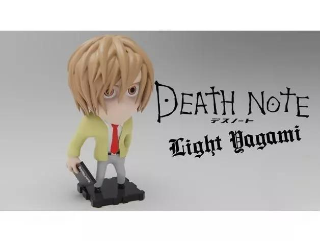 Death Note Light Yagami 3D Printing Creation