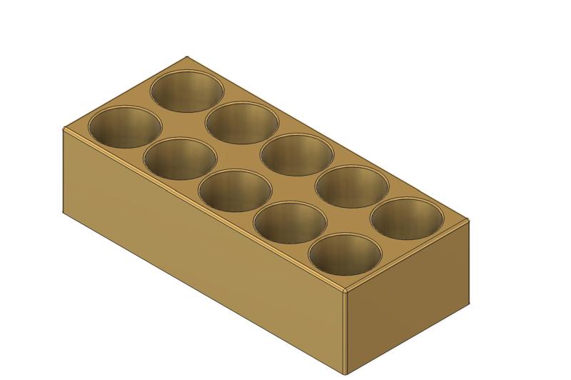 2 x 5 10ml vape liquid bottle holder