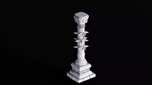 Spiked Pillar