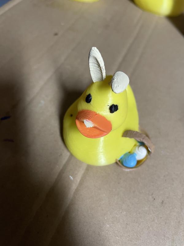 Easter Themed Rubber Duck