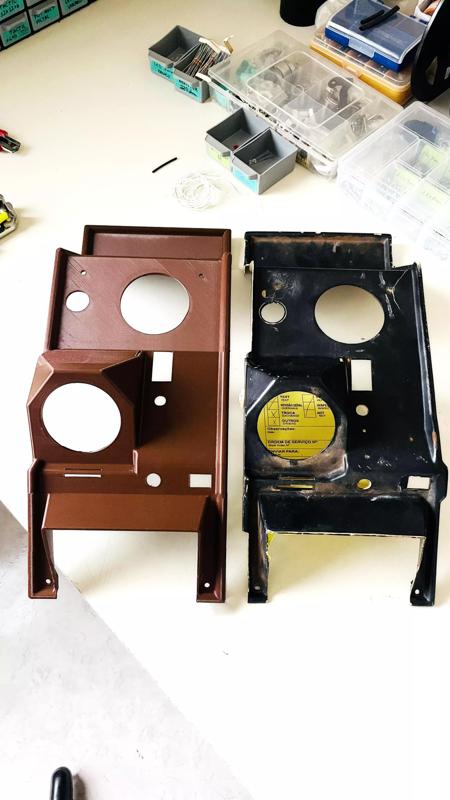 Piper Navajo PA-31 pedestal panel