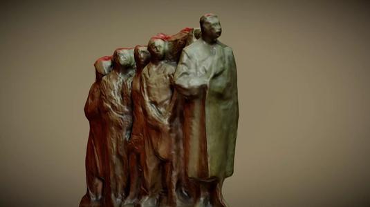 Stalin monument Printable model Otakar Svec