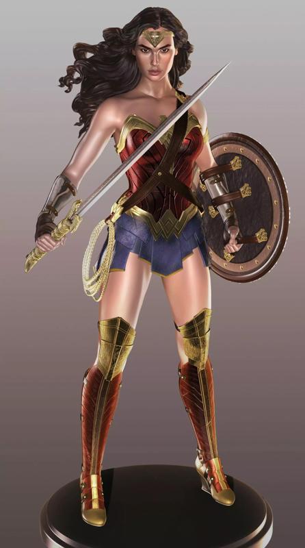 Wonder Woman Statue - Stl model Ready for Printing