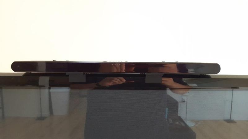 Wii wireless sensor bar holder