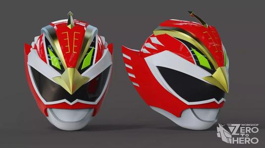 Power Ranger Wild Force Falcon Helmet