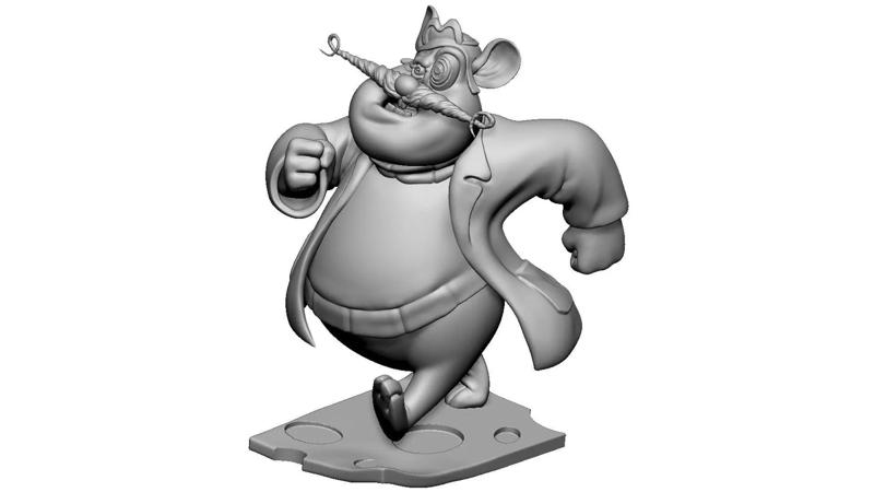 Roquefort  Chip n Dale Rescue Rangers STL 3D Printable