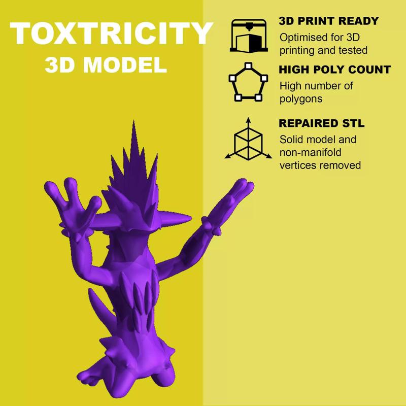 Pokemon - Toxtricity in concert pose