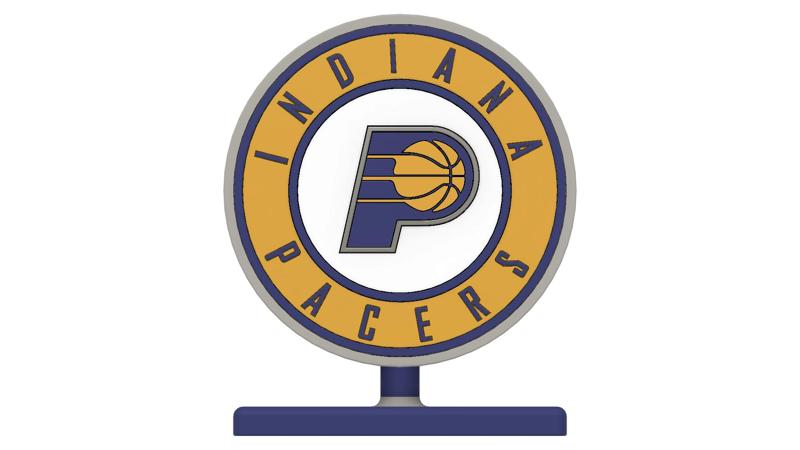 Indiana Pacers NBA Logo Two Version Available