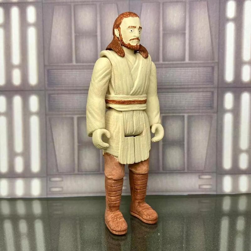 qui gon jinn episode i star wars vintage toy kenner