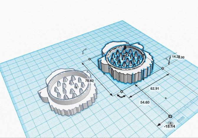Smokey Bear Grinder v3