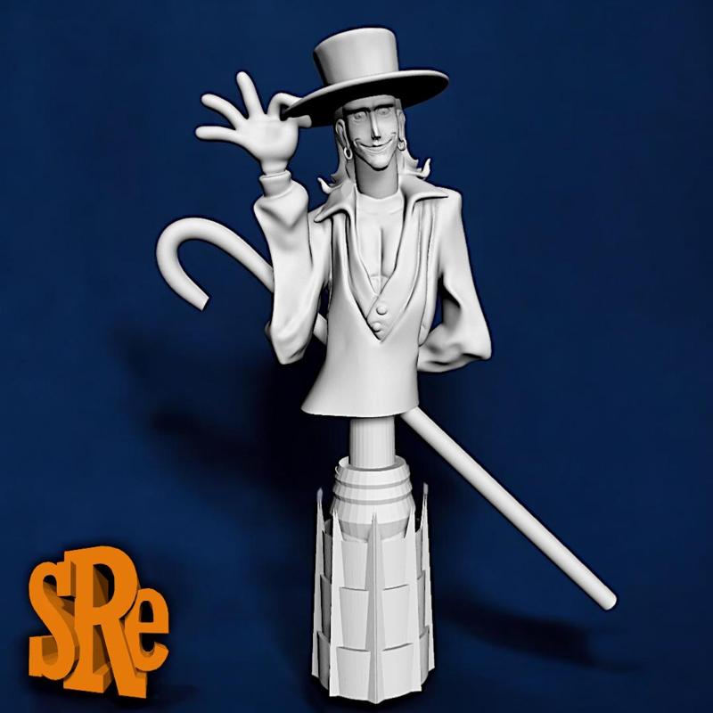 Mobius Laffitte Bust - One Piece