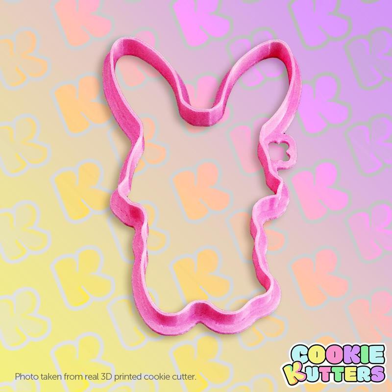 EASTER BABY BUNNY COOKIE CUTTER MOLD