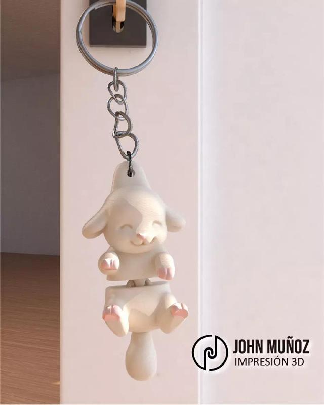 Lilit Little Lamb - Articulated keychain