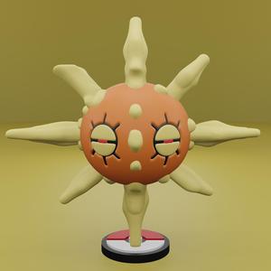 Pokemon No. 338 Solrock