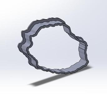 Reunion Island cookie cutter