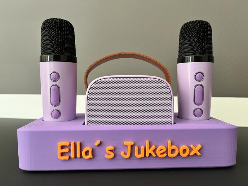 Kids Karaoke Machine Stand incl. 2 Microphones