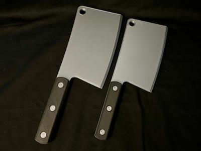 Cosplay Meat Cleaver Prop - Standard + XL Options
