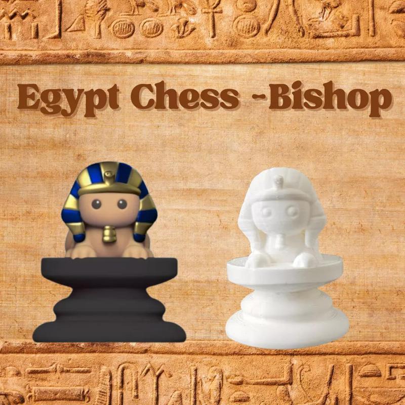 Egypt Chess - Bishop - Sphynx