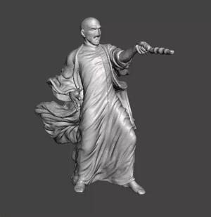 DARK WIZARD VOLDERMORT MINIATURE MODEL FIGURE FANTASY GAMES RPG