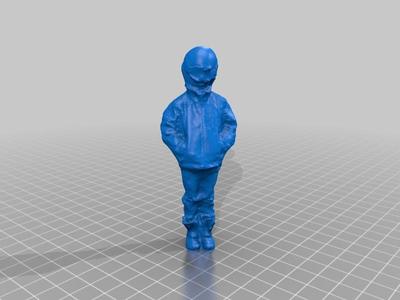 little boy  - after ski 
