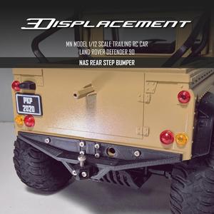MN Model D90 NAS Rear Step Bumper (OWL Edition)