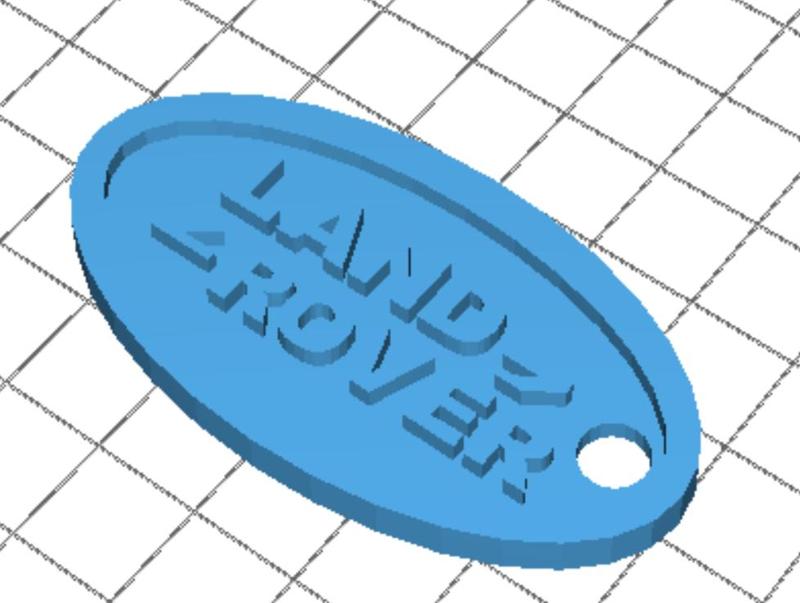 Land Rover Logo Keyfob