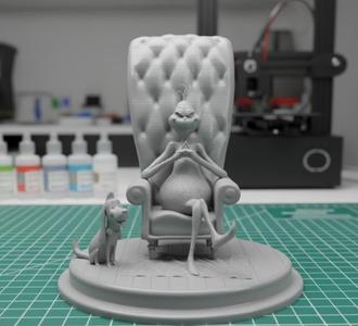 GRINCH DIORAMA