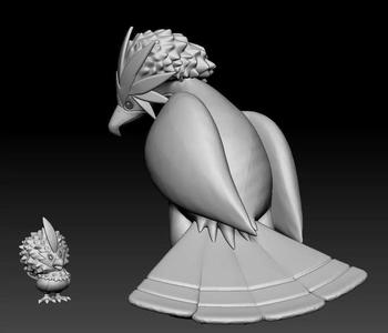 Pokemon Rufflet Braviary