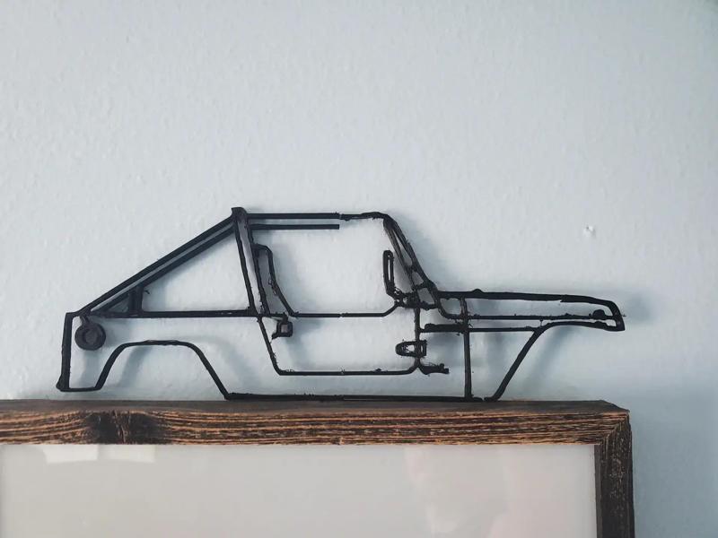Jeep LJ Wall Art