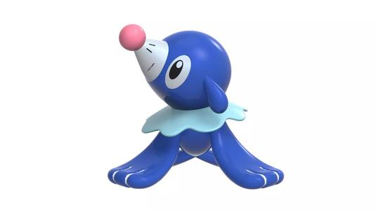popplio toy with nose
