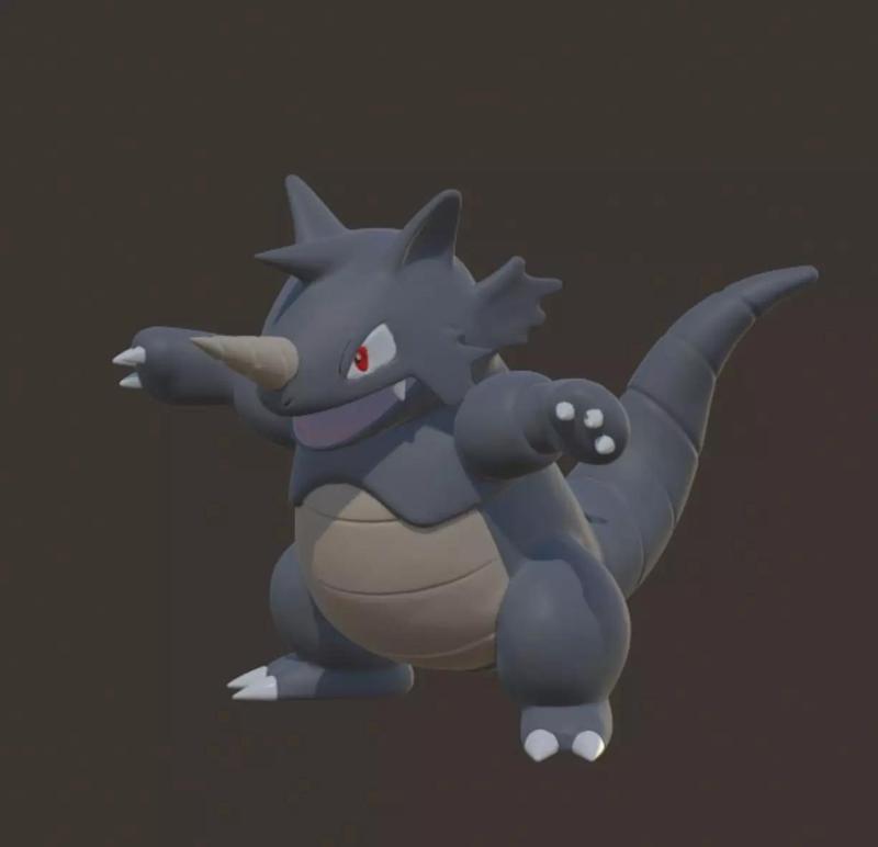 RHYDON POKEMON HIGH-RES