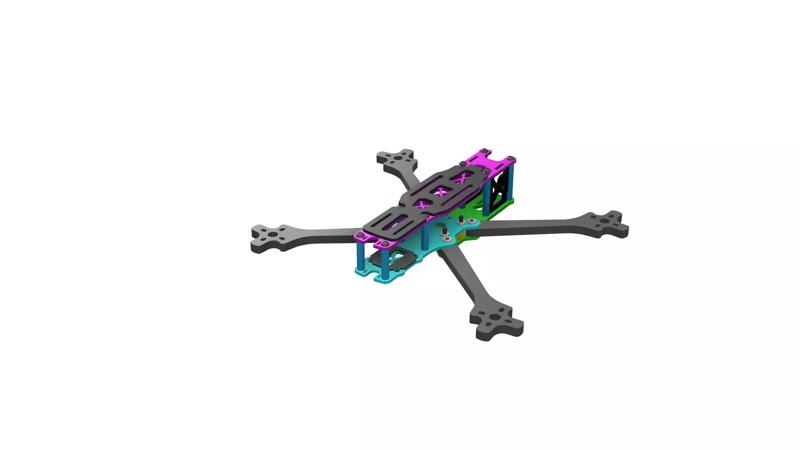 5 Inch Freestyle Drone Frame  CAD Design