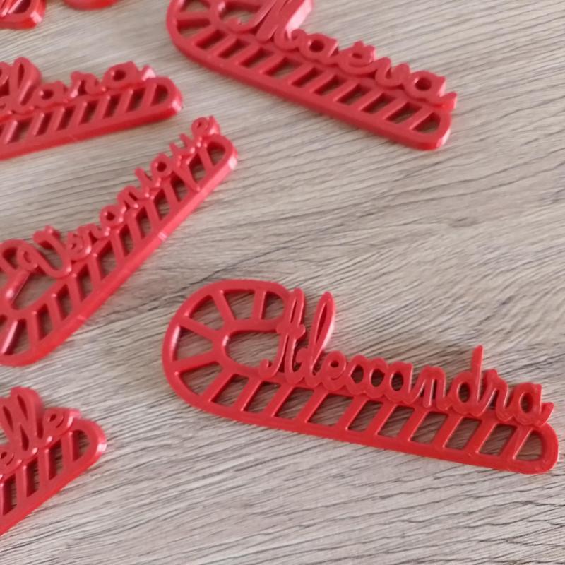 4 x Alexandra, Christmas decoration