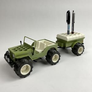 WILLYS JEEP PEN HOLDER + TRAILER