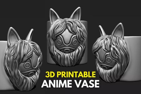 Anime Vase - Stuff Holder - 02