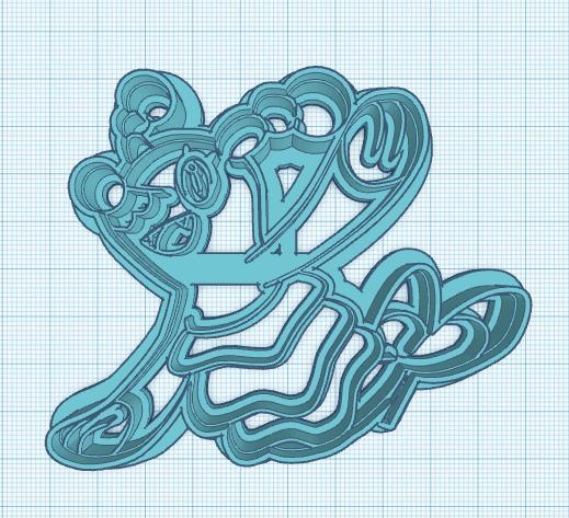 Pokemon: Brionne Cookie Cutter