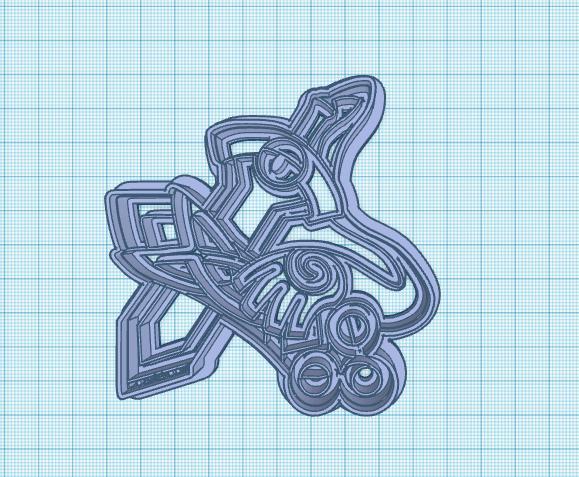 Pokemon: Honedge Cookie Cutter