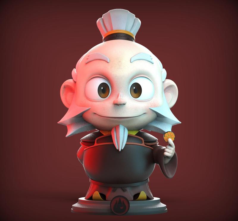 Uncle Iroh chibi - Avatar