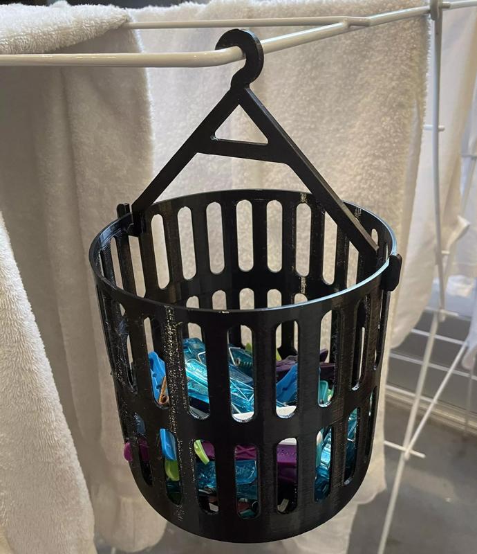 Clothes Peg Basket