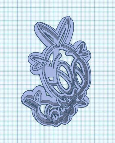 Pokemon: Blipbug Cookie Cutter