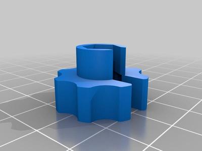 Bowden Fitting Finger Wrench Remix