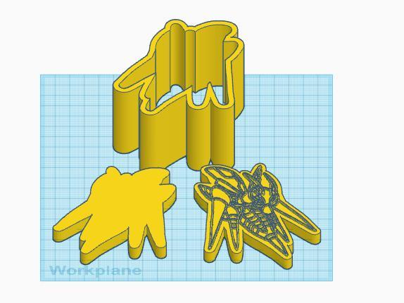 Pokemon: Mega Beedrill Bath Bomb Mold