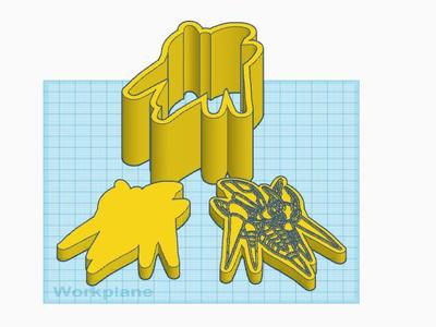 Pokemon: Mega Beedrill Bath Bomb Mold