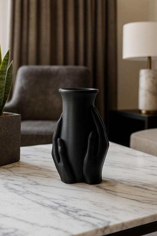 Embracing Hands Vase – Artistic Home Decor
