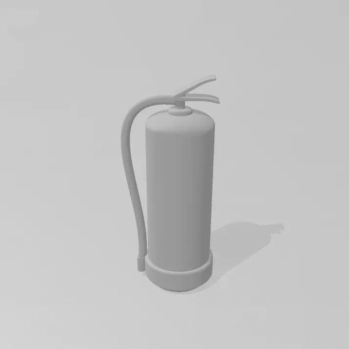 FIRE EXTINGUISHER 7MM SCALE 1-43 O GAUGE MODEL RAILWAY BUILDING