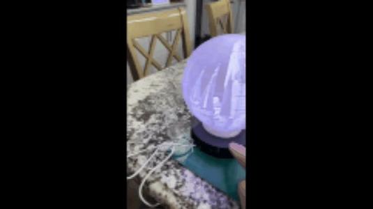 Hogwarts Lithopane Globe