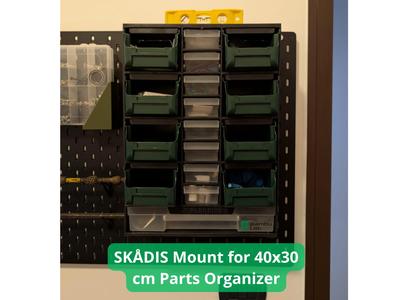 SKÅDIS Mount for Parts Organizer (Stable Design)