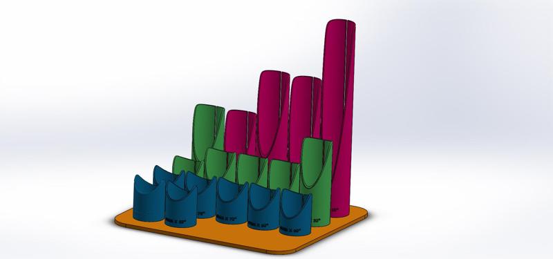 Notching Tube Mould Kit 38 mm / 1.49" (Notching Tube Mould Kit)