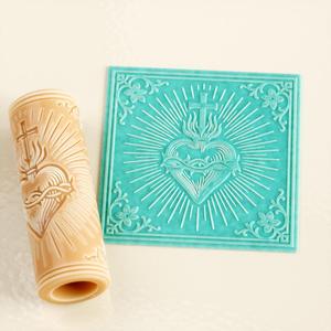Sacred Heart  Texture Roller