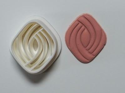 Ornamental Polymer Clay Cutter Earrings Necklace